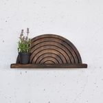 Casa si Gradina - Mobilier - Biblioteci si rafturi - Rafturi - Raft decorativ lemn Hanah Home, placaj, 31 x 9 x 16 cm, lemn, 792EVL2948 - Infinity.ro