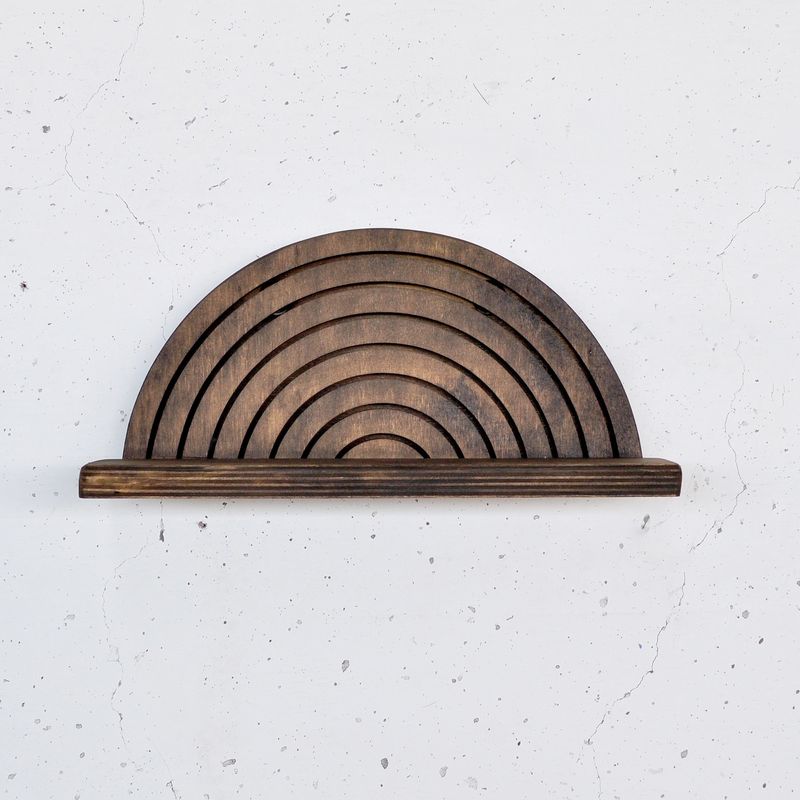Casa si Gradina - Mobilier - Biblioteci si rafturi - Rafturi - Raft decorativ lemn Hanah Home, placaj, 31 x 9 x 16 cm, lemn, 792EVL2948 - Infinity.ro