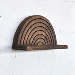 Casa si Gradina - Mobilier - Biblioteci si rafturi - Rafturi - Raft decorativ lemn Hanah Home, placaj, 31 x 9 x 16 cm, lemn, 792EVL2948 - Infinity.ro