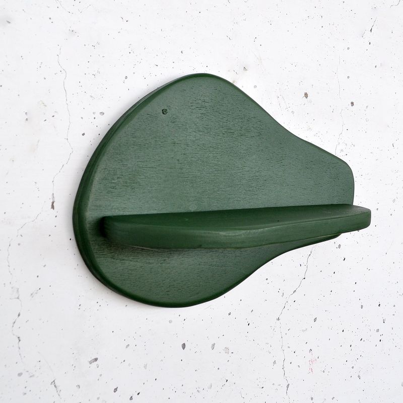 Casa si Gradina - Mobilier - Biblioteci si rafturi - Rafturi - Raft decorativ lemn Hanah Home, placaj, 35 x 11 x 23 cm, verde, 792EVL2954 - Infinity.ro