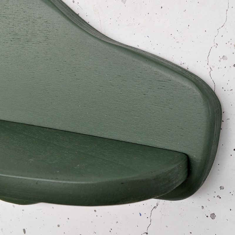 Casa si Gradina - Mobilier - Biblioteci si rafturi - Rafturi - Raft decorativ lemn Hanah Home, placaj, 35 x 11 x 23 cm, verde, 792EVL2954 - Infinity.ro