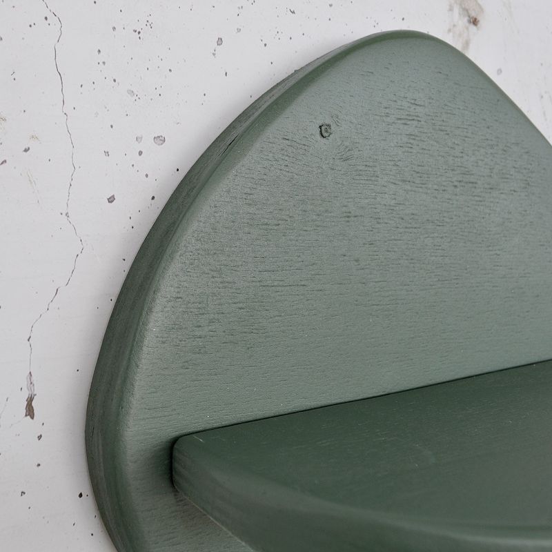 Casa si Gradina - Mobilier - Biblioteci si rafturi - Rafturi - Raft decorativ lemn Hanah Home, placaj, 35 x 11 x 23 cm, verde, 792EVL2954 - Infinity.ro