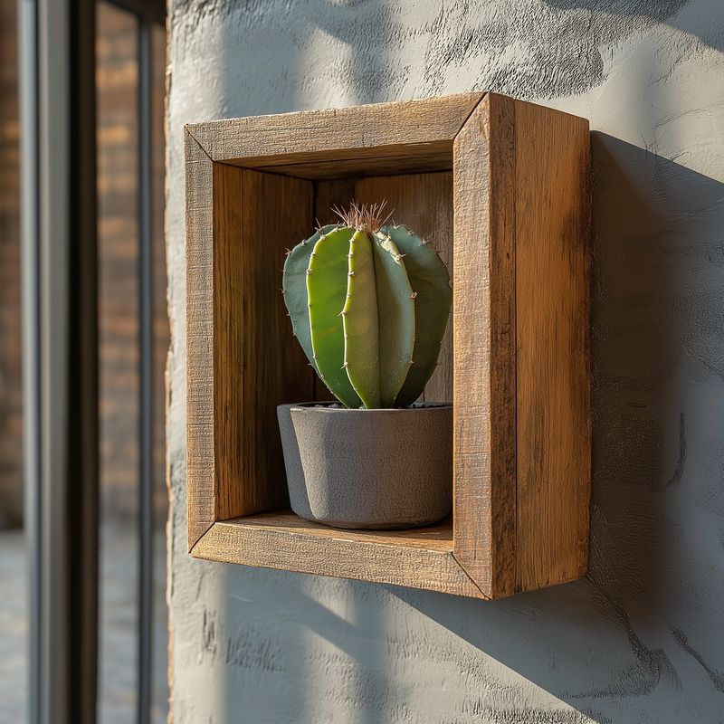 Casa si Gradina - Mobilier - Biblioteci si rafturi - Rafturi - Raft decorativ lemn Hanah Home, lemn masiv, 14 x 7 x 15 cm, negru, 792EVL2932 - Infinity.ro