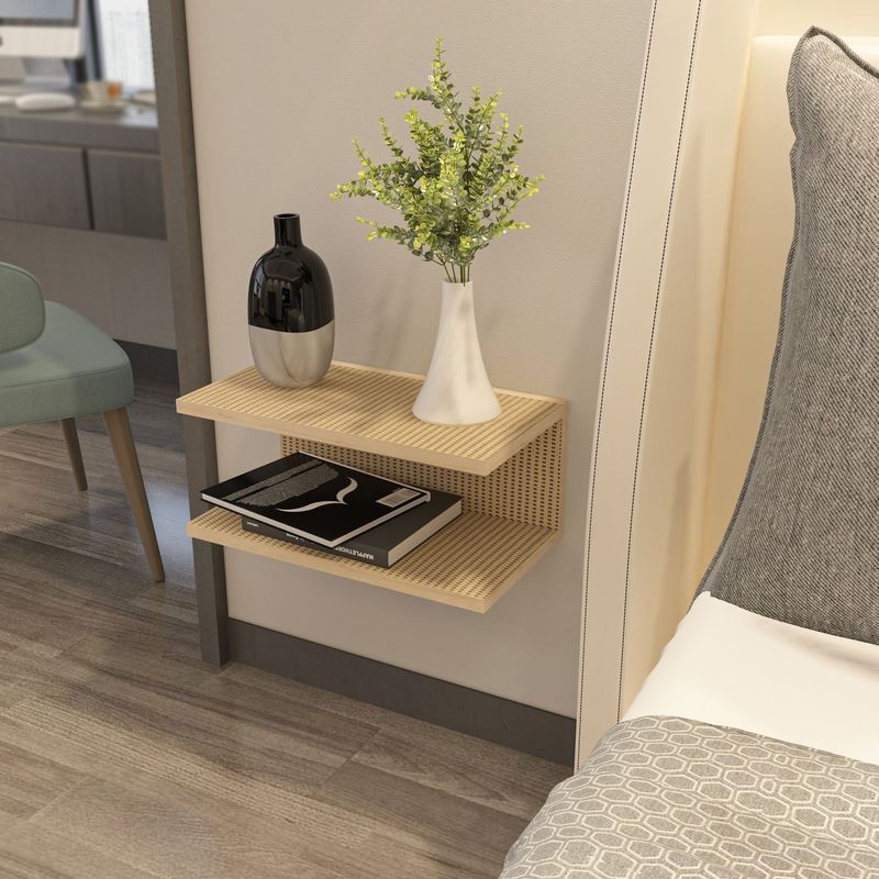 Casa si Gradina - Mobilier - Comode si corpuri - Noptiere - Noptieră Hanah Home, PAL melaminat, 45 x 23.8 x 19.6 cm, hazeran, 875ZNA3436 - Infinity.ro