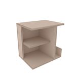 Casa si Gradina - Mobilier - Comode si corpuri - Noptiere - Noptieră Hanah Home, PAL melaminat, 45 x 35 x 45 cm, bej, 875ZNA3424 - Infinity.ro