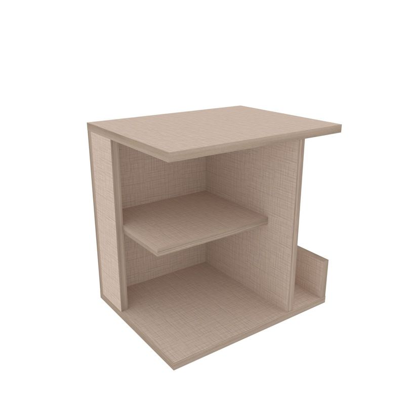 Casa si Gradina - Mobilier - Comode si corpuri - Noptiere - Noptieră Hanah Home, PAL melaminat, 45 x 35 x 45 cm, bej, 875ZNA3424 - Infinity.ro