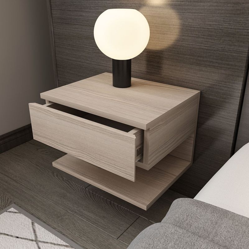 Casa si Gradina - Mobilier - Comode si corpuri - Noptiere - Noptieră Hanah Home, PAL melaminat, 45 x 36.8 x 31.4 cm, cordoba, 875ZNA3418 - Infinity.ro