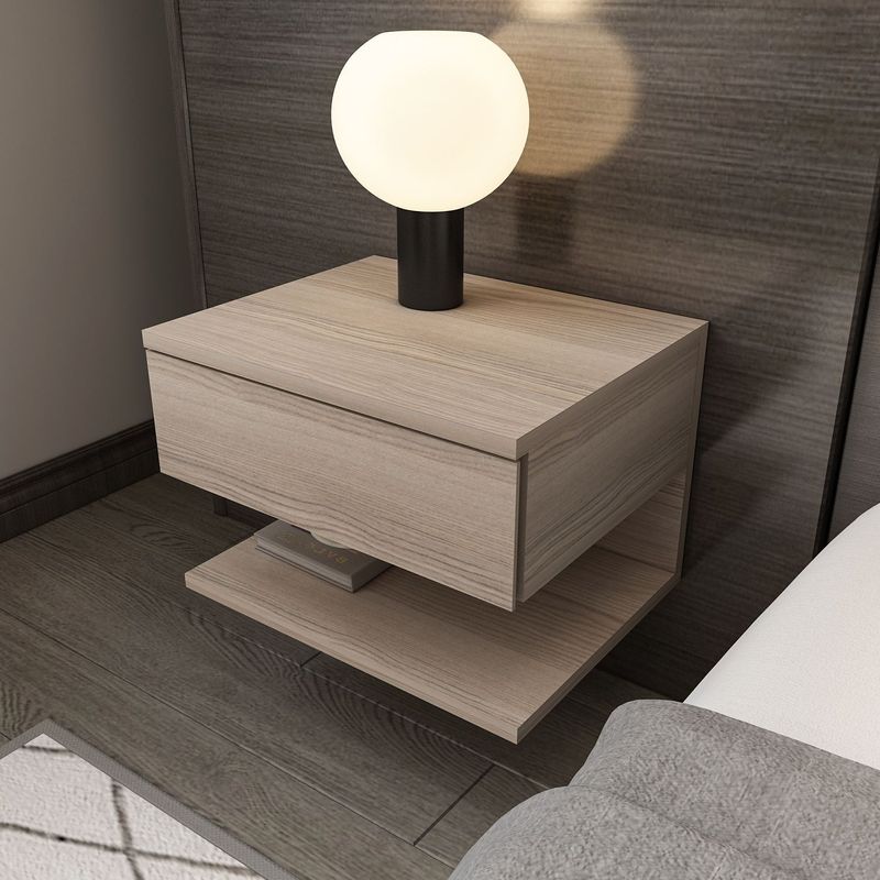 Casa si Gradina - Mobilier - Comode si corpuri - Noptiere - Noptieră Hanah Home, PAL melaminat, 45 x 36.8 x 31.4 cm, cordoba, 875ZNA3418 - Infinity.ro