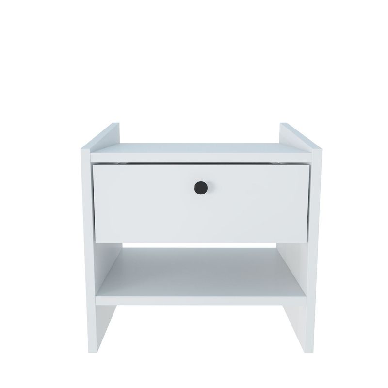 Casa si Gradina - Mobilier - Comode si corpuri - Noptiere - Noptieră Hanah Home, PAL melaminat, 45 x 35 x 45 cm, alb, 875ZNA3410 - Infinity.ro