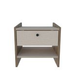 Casa si Gradina - Mobilier - Comode si corpuri - Noptiere - Noptieră Hanah Home, PAL melaminat, 45 x 35 x 45 cm, nuc/bej, 875ZNA3412 - Infinity.ro