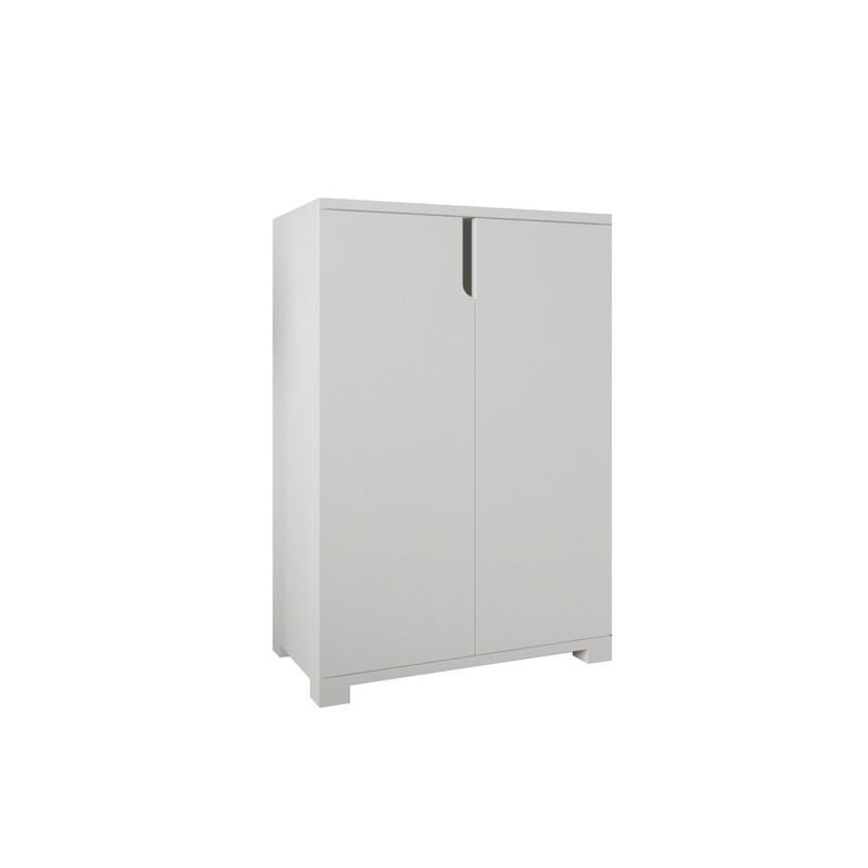 Casa si Gradina - Mobilier - Dulapuri si sifoniere - Dulapuri pantofi - Pantofar Hanah Home, PAL melaminat, 60 x 34 x 97 cm, alb, 469ORN1301 - Infinity.ro