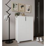 Casa si Gradina - Mobilier - Dulapuri si sifoniere - Dulapuri pantofi - Pantofar Hanah Home, PAL melaminat, 60 x 34 x 97 cm, alb, 469ORN1301 - Infinity.ro