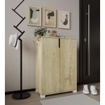 Casa si Gradina - Mobilier - Dulapuri si sifoniere - Dulapuri pantofi - Pantofar Hanah Home, PAL melaminat, 60 x 34 x 97 cm, sapphire stejar, 469ORN1303 - Infinity.ro