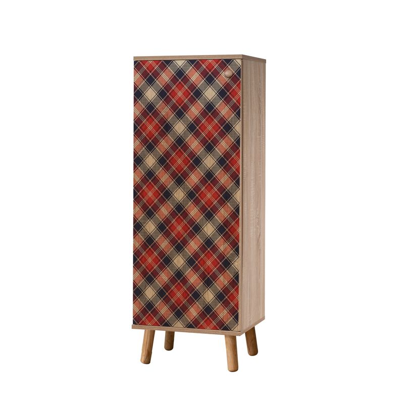Casa si Gradina - Mobilier - Dulapuri si sifoniere - Dulapuri pantofi - Pantofar Hanah Home, PAL melaminat, 50 x 38 x 135 cm, stejar sonoma, lemn masiv, 869VEL8625 - Infinity.ro