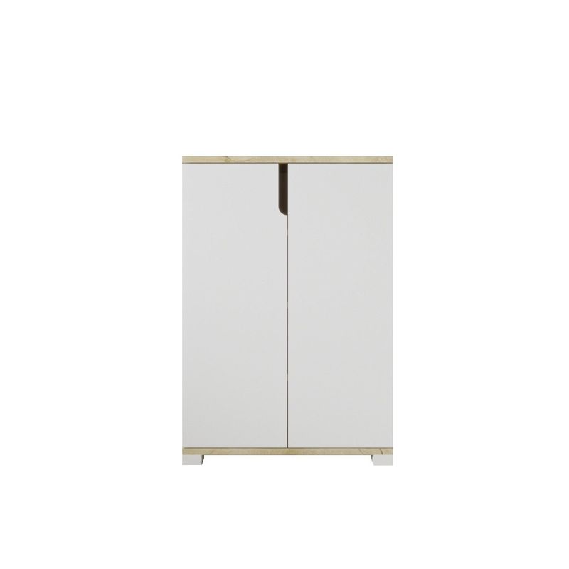 Casa si Gradina - Mobilier - Dulapuri si sifoniere - Dulapuri pantofi - Pantofar Hanah Home, PAL melaminat, 60 x 34 x 97 cm, sapphire stejar/alb, 469ORN1304 - Infinity.ro