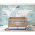 Casa si Gradina - Decoratiuni - Stickere decorative - Sticker decorativ perete Wallxpert, 100 x 100 cm, multicolor, 740ELB1184 - Infinity.ro