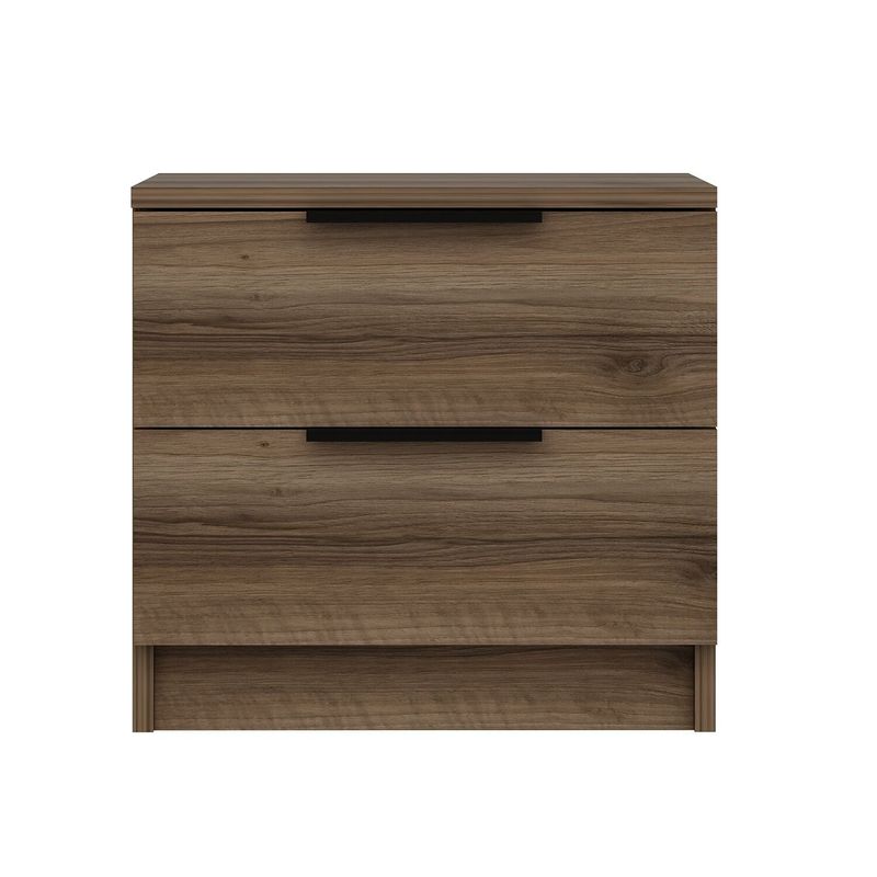 Casa si Gradina - Mobilier - Comode si corpuri - Noptiere - Noptieră Hanah Home, PAL melaminat, 54 x 47 x 40 cm, nuc, 506MNR1504 - Infinity.ro