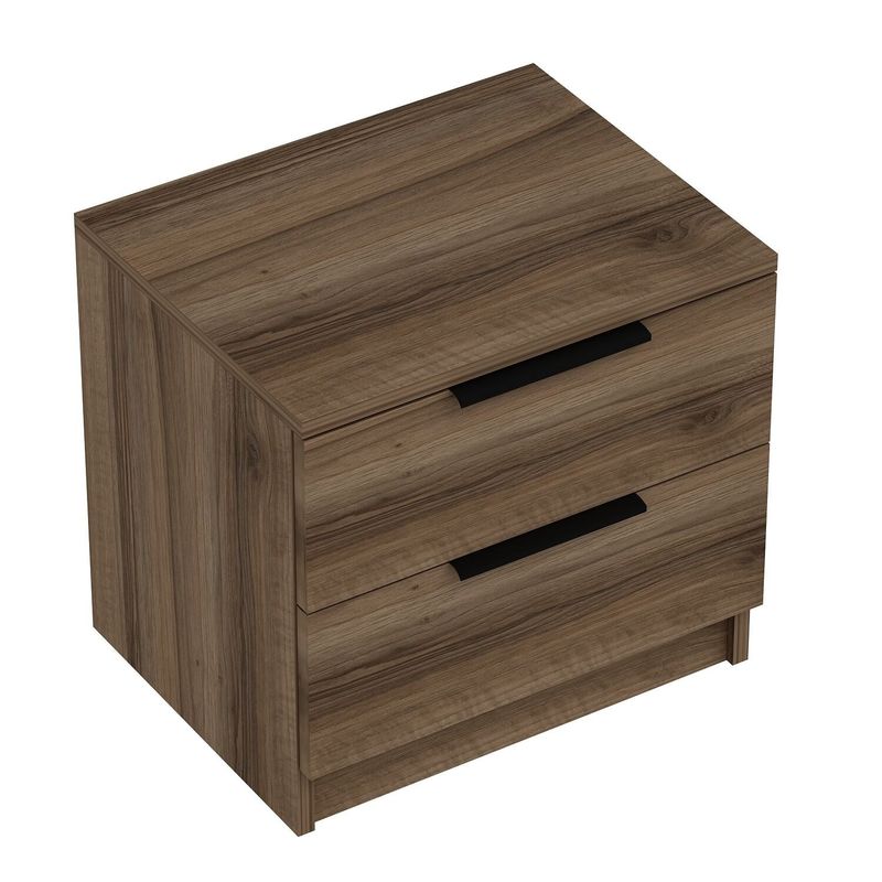 Casa si Gradina - Mobilier - Comode si corpuri - Noptiere - Noptieră Hanah Home, PAL melaminat, 54 x 47 x 40 cm, nuc, 506MNR1504 - Infinity.ro