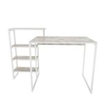 Casa si Gradina - Mobilier - Mese si birouri - Birouri - Birou studiu Hanah Home, PAL melaminat, 133 x 60 x 76.8 cm, alb, 322RTC1308 - Infinity.ro