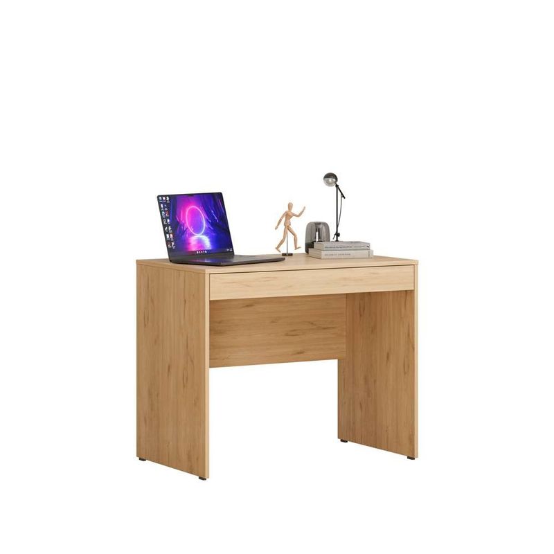 Casa si Gradina - Mobilier - Mese si birouri - Birouri - Birou studiu Hanah Home, PAL melaminat, 90 x 55 x 75 cm, stejar, 479ADR2713 - Infinity.ro