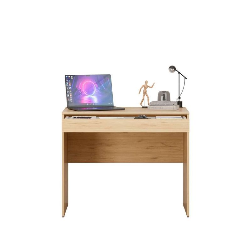 Casa si Gradina - Mobilier - Mese si birouri - Birouri - Birou studiu Hanah Home, PAL melaminat, 90 x 55 x 75 cm, stejar, 479ADR2713 - Infinity.ro