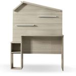 Casa si Gradina - Mobilier - Mese si birouri - Birouri - Birou studiu Hanah Home, PAL melaminat, 112 x 62 x 149 cm, verde, 842PRB1121 - Infinity.ro