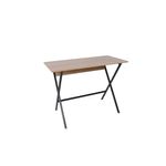 Casa si Gradina - Mobilier - Mese si birouri - Birouri - Birou studiu Hanah Home, PAL melaminat, 100 x 74 x 50 cm, stejar/negru, 811MDD3818 - Infinity.ro