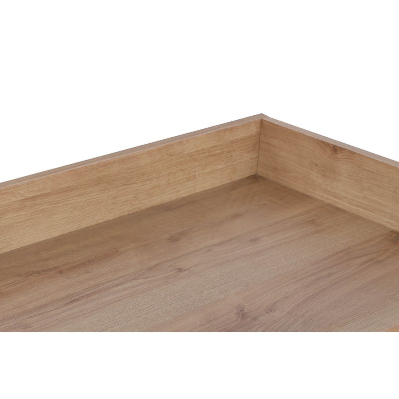 Casa si Gradina - Mobilier - Mese si birouri - Birouri - Birou studiu Hanah Home, PAL melaminat, 100 x 89 x 50 cm, stejar/negru, 811MDD3821 - Infinity.ro