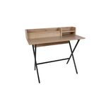 Casa si Gradina - Mobilier - Mese si birouri - Birouri - Birou studiu Hanah Home, PAL melaminat, 100 x 89 x 50 cm, stejar, 811MDD3814 - Infinity.ro