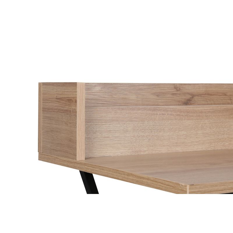 Casa si Gradina - Mobilier - Mese si birouri - Birouri - Birou studiu Hanah Home, PAL melaminat, 100 x 89 x 50 cm, stejar, 811MDD3814 - Infinity.ro