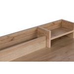 Casa si Gradina - Mobilier - Mese si birouri - Birouri - Birou studiu Hanah Home, PAL melaminat, 100 x 89 x 50 cm, stejar, 811MDD3814 - Infinity.ro