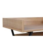 Casa si Gradina - Mobilier - Mese si birouri - Birouri - Birou studiu Hanah Home, PAL melaminat, 100 x 89 x 50 cm, stejar/negru, 811MDD3820 - Infinity.ro