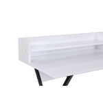 Casa si Gradina - Mobilier - Mese si birouri - Birouri - Birou studiu Hanah Home, PAL melaminat, 100 x 89 x 50 cm, alb/negru, 811MDD3823 - Infinity.ro