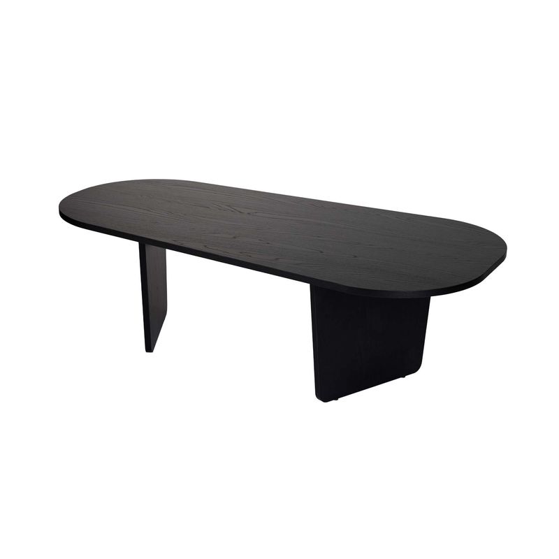 Casa si Gradina - Mobilier - Mese si birouri - Masute de cafea - Măsuță cafea Hanah Home, PAL melaminat, 130 x 65 x 40 cm, lemn negru, 838NRD1110 - Infinity.ro