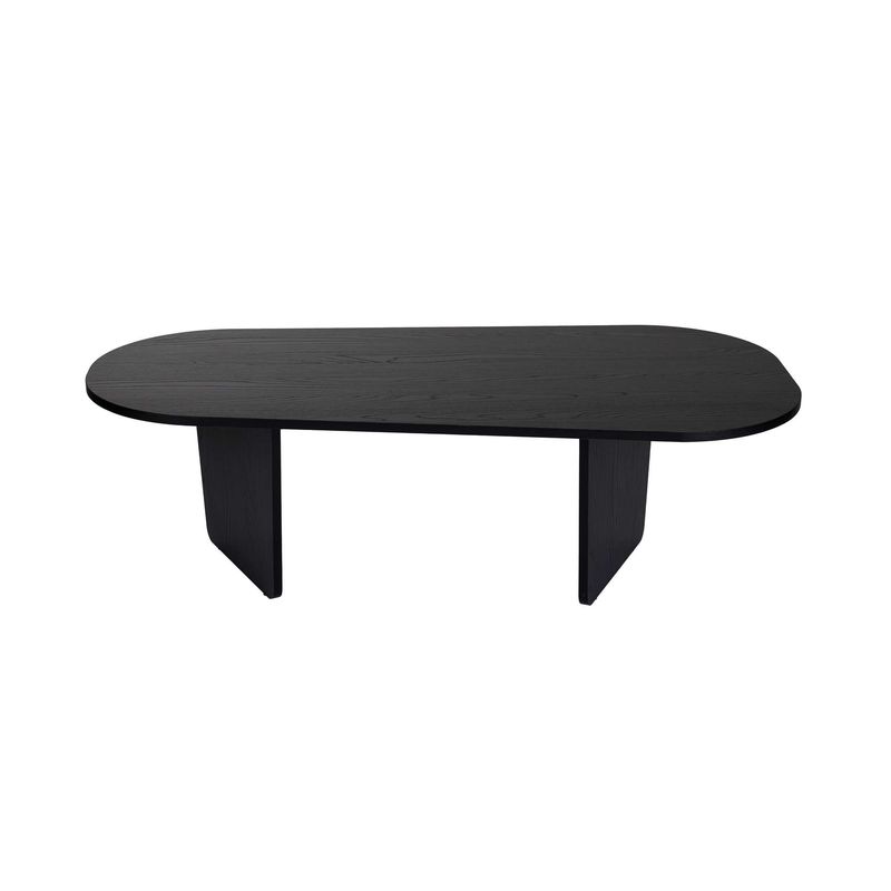 Casa si Gradina - Mobilier - Mese si birouri - Masute de cafea - Măsuță cafea Hanah Home, PAL melaminat, 130 x 65 x 40 cm, lemn negru, 838NRD1110 - Infinity.ro