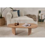 Casa si Gradina - Mobilier - Mese si birouri - Masute de cafea - Măsuță cafea Hanah Home, PAL melaminat, 130 x 65 x 40 cm, atlantic pine, 838NRD1109 - Infinity.ro