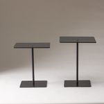 Casa si Gradina - Mobilier - Mese si birouri - Masute de cafea - Set măsuțe cafea Hanah Home, PAL melaminat, 40 x 40 x 45 cm, negru/fume, 552NOS2577 - Infinity.ro