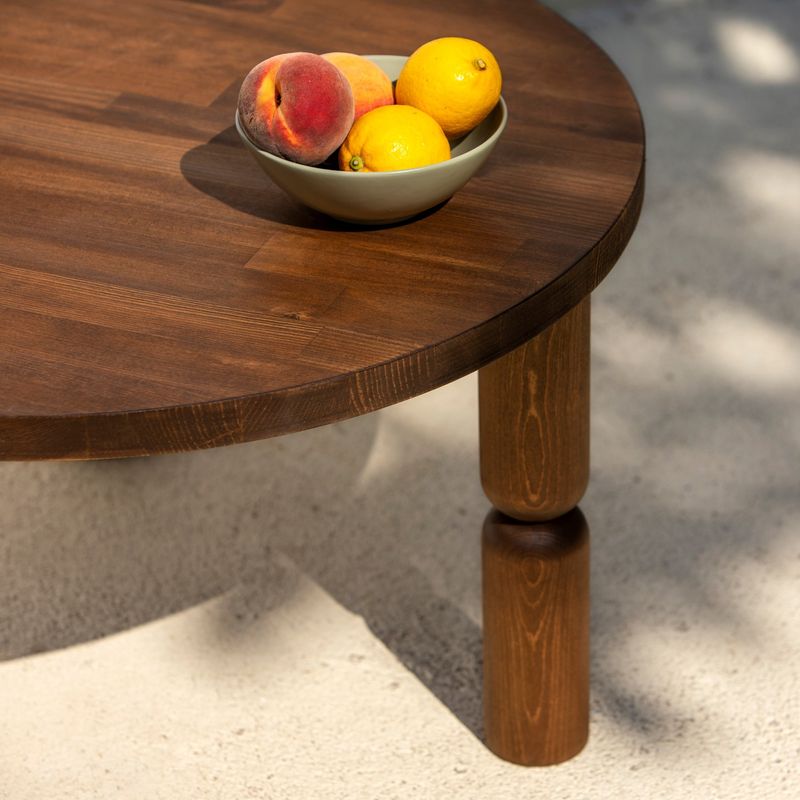 Casa si Gradina - Mobilier - Mese si birouri - Masute de cafea - Măsuță cafea Hanah Home, 70 x 70 x 40 cm, nuc, 552NOS2390 - Infinity.ro