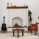 Casa si Gradina - Mobilier - Mese si birouri - Masute de cafea - Măsuță cafea Hanah Home, 70 x 70 x 40 cm, nuc, 552NOS2390 - Infinity.ro