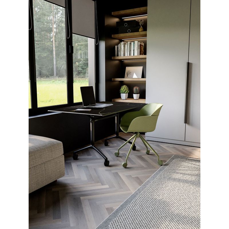 Casa si Gradina - Mobilier - Mese si birouri - Mese bucatarie si dining - Masă pliantă Hanah Home, plastic, 120 x 48 x 69 cm, negru, 532TLA1301 - Infinity.ro