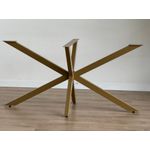 Casa si Gradina - Mobilier - Mese si birouri - Mese bucatarie si dining - Picioare metal masă Hanah Home, metal, 150 x 78 x 71 cm, auriu, 540MDR1503 - Infinity.ro
