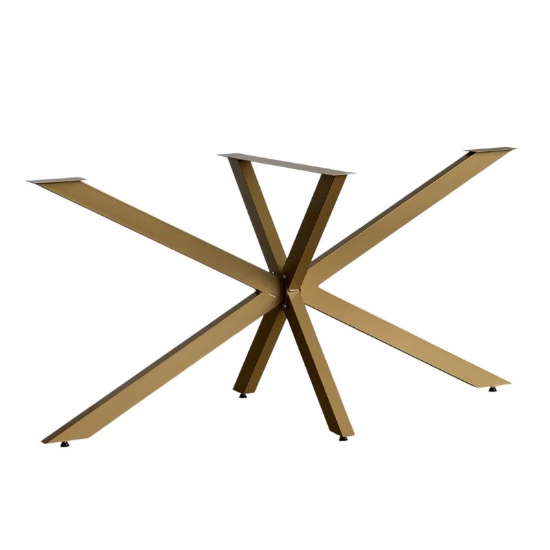 Casa si Gradina - Mobilier - Mese si birouri - Mese bucatarie si dining - Picioare metal masă Hanah Home, metal, 150 x 78 x 71 cm, auriu, 540MDR1503 - Infinity.ro