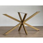 Casa si Gradina - Mobilier - Mese si birouri - Mese bucatarie si dining - Picioare metal masă Hanah Home, metal, 150 x 78 x 71 cm, auriu, 540MDR1503 - Infinity.ro