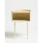 Casa si Gradina - Mobilier - Mese si birouri - Mese living - Măsuță laterală Hanah Home, MDF, 40 x 40 x 56 cm, crem, 438CTF1103 - Infinity.ro
