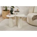 Casa si Gradina - Mobilier - Mese si birouri - Mese living - Set măsuțe laterale Hanah Home, MDF, 35 x 35 x 57 cm, alb, 313RTX1147 - Infinity.ro