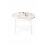 Casa si Gradina - Mobilier - Mese si birouri - Mese living - Masă dining Hanah Home, PAL melaminat, 90 x 90 x 75 cm, alb, 240CHR2116 - Infinity.ro