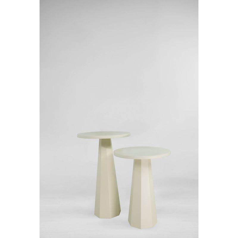 Casa si Gradina - Mobilier - Mese si birouri - Mese living - Set măsuțe laterale Hanah Home, MDF, 35 x 52 cm, crem, 313RTX1148 - Infinity.ro
