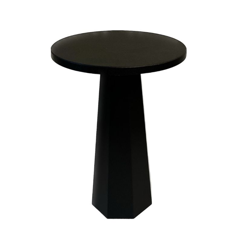 Casa si Gradina - Mobilier - Mese si birouri - Mese living - Măsuță laterală Hanah Home, MDF, 35 x 35 x 52 cm, negru, 313RTX1134 - Infinity.ro