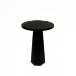Casa si Gradina - Mobilier - Mese si birouri - Mese living - Măsuță laterală Hanah Home, MDF, 35 x 35 x 47 cm, negru, 313RTX1137 - Infinity.ro