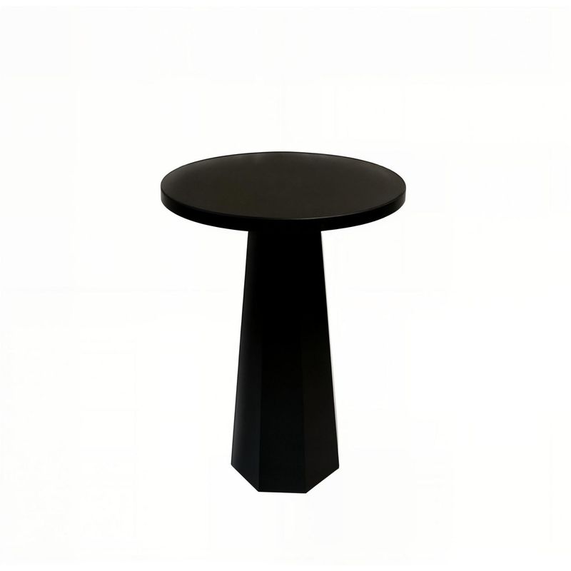 Casa si Gradina - Mobilier - Mese si birouri - Mese living - Măsuță laterală Hanah Home, MDF, 35 x 35 x 47 cm, negru, 313RTX1137 - Infinity.ro